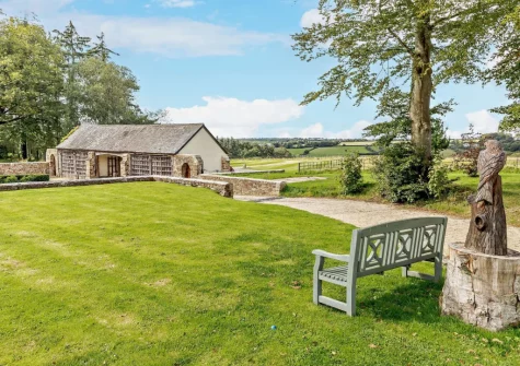 Ejoy wandering through 8 acres of gardens situated in the 750 acres of estate when you stay at The Old Stables at Stafford Barton, Dolton