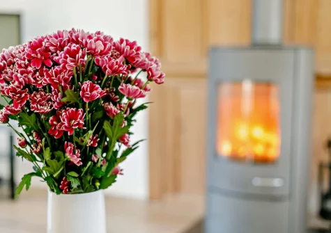 The living room at The Old Sunday School, Rumford