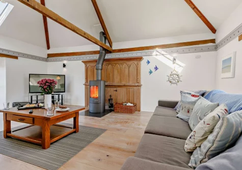 The living room at The Old Sunday School, Rumford