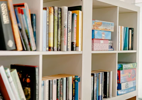 The living room at The Old Sunday School, Rumford