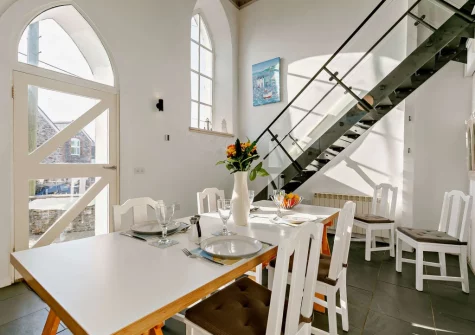 The dining area at The Old Sunday School, Rumford