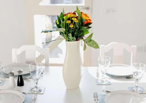 The dining area at The Old Sunday School, Rumford