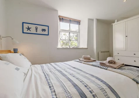 Bedroom #1 at The Old Sunday School, Rumford