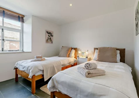 Bedroom #2 at The Old Sunday School, Rumford