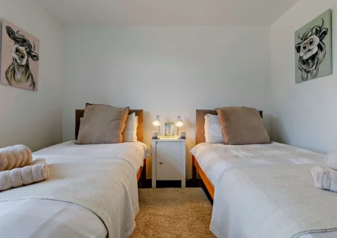 Bedroom #2 at The Old Sunday School, Rumford