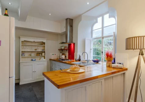 The kitchen at The Old Sunday School, St Just