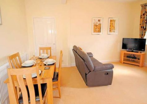 The dining area @ The Old Vicarage, Torquay