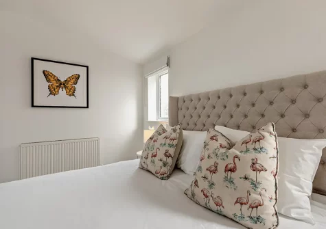 Bedroom #1 at The Olde Chapel, Bickington