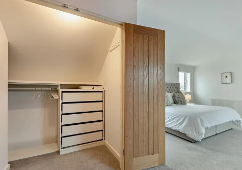 Bedroom #1 at The Olde Chapel, Bickington