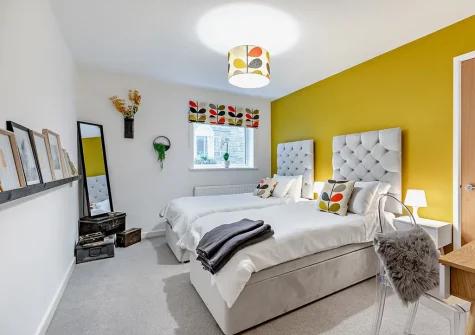 Bedroom #3 at The Olde Chapel, Bickington
