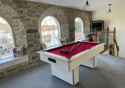 The mezzanine games snug at The Olde Chapel, Bickington