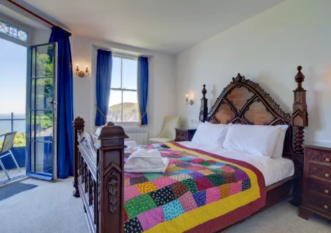 Bedroom #1 at The Orangery, Lynton Cottage, Lynton