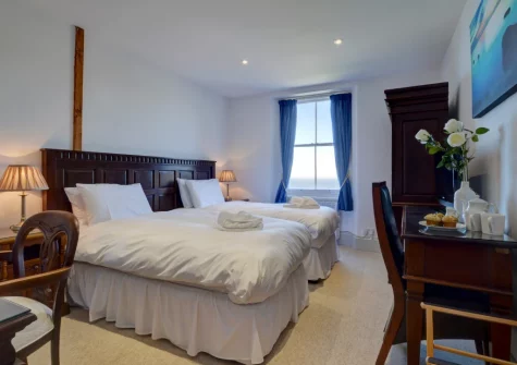 Bedroom #2 at The Orangery, Lynton Cottage, Lynton