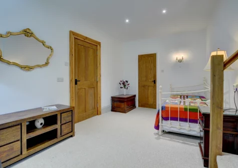 The additional living area at The Orangery, Lynton Cottage, Lynton