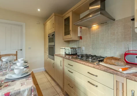The kitchen at The Oystercatcher, Lelant