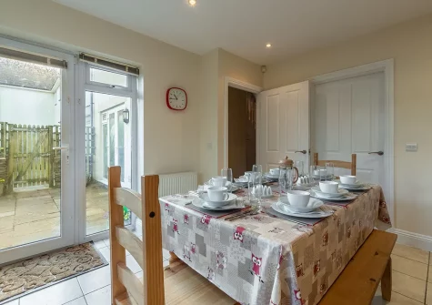 The kitchen at The Oystercatcher, Lelant