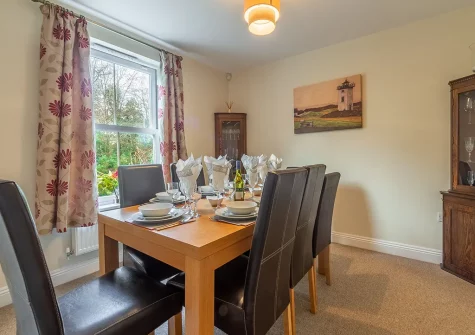 The dining room at The Oystercatcher, Lelant