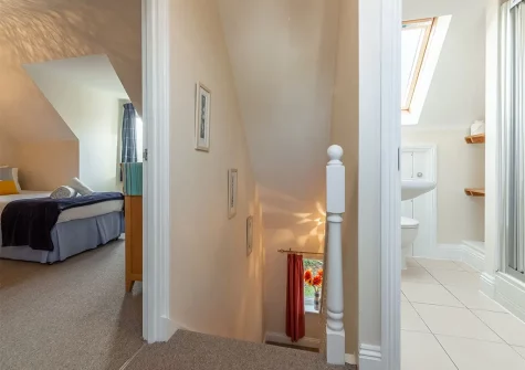 The second floor landing The Oystercatcher, Lelant