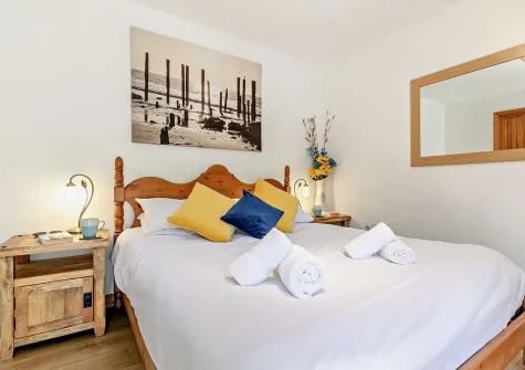 Bedroom #1 at The Palms, Newquay