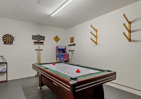 The games room at The Pearl At Atlanta View, Westward Ho!