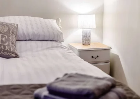 Bedroom #1 at The Pebbles, Bideford
