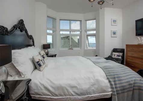 Bedroom #1 at The Penthouse, 15 At The Beach, Torcross