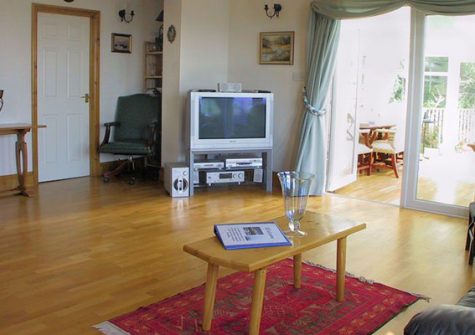 The living area @ 7 Roundham Heights