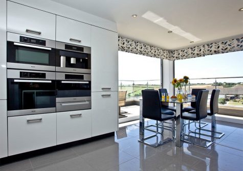 The kitchen & dining area at The Penthouse at Padstow