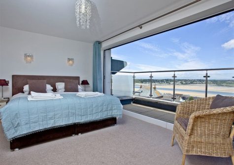 Bedroom #1 at The Penthouse at Padstow