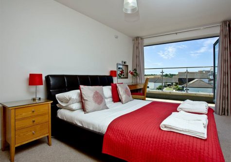 Bedroom #3 at The Penthouse at Padstow