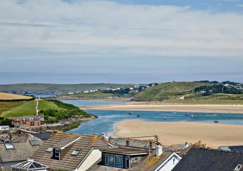 The breathtaking view from The Penthouse at Padstow