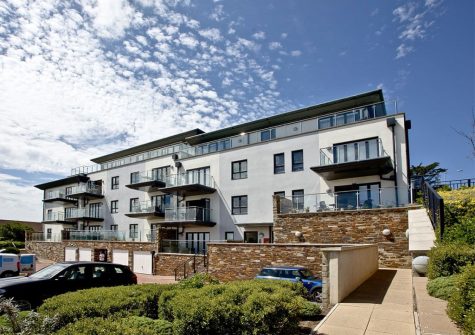 Outside The Penthouse at Padstow