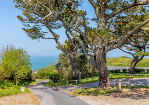 The far-reaching views across the North Devon coastline at The Penthouse Larkrise, Mortehoe