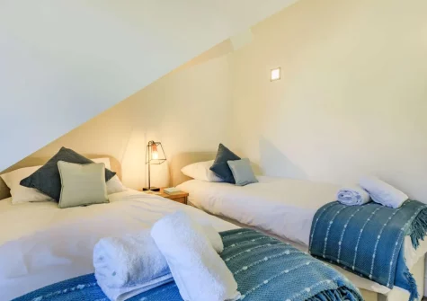 Bedroom #3 at The Penthouse Larkrise, Mortehoe