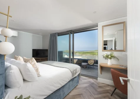 Bedroom #1 at The Penthouse, Oasis Sands, Newquay