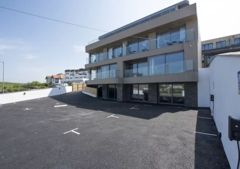 The Penthouse is one of seven boutique holiday apartments at Oasis Sands opposite Porth Beach