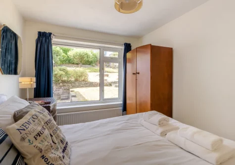 Bedroom #2 at The Pink Beach Bungalow, Paignton