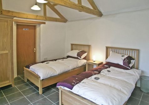 Bedroom #4 at The Place 2 B, Higher Churchtown Farm, Tresmeer