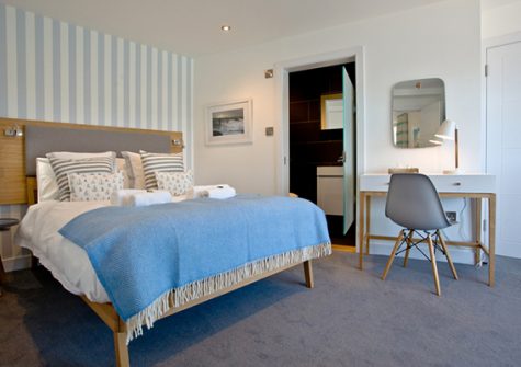 Bedroom 1 @ The Poop Deck, 3 Harbour House, St Ives