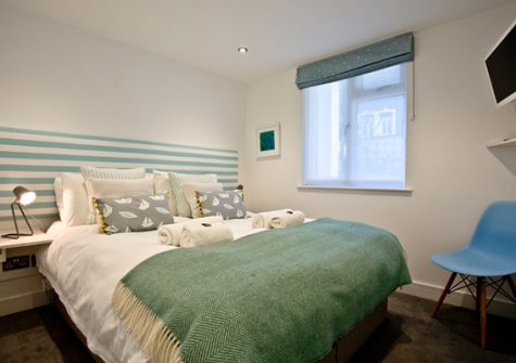 Bedroom 2 @ The Poop Deck, 3 Harbour House, St Ives