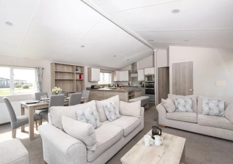 The living area at The Retreat, Newperran Heights, Goonhavern