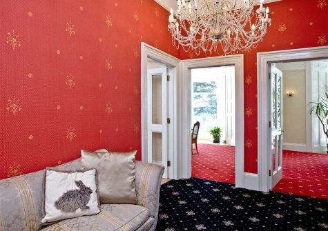 The hallway at The Riviera Mansion, Torquay