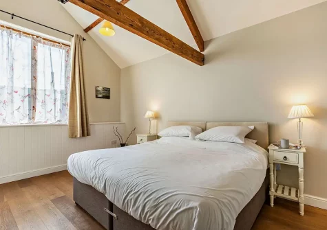 Bedroom #1 at The Root House, North Nethercleave Farm, Umberleigh