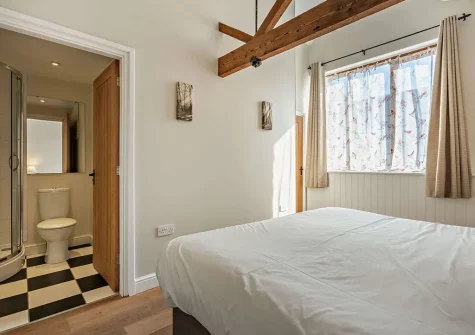 Bedroom #1 at The Root House, North Nethercleave Farm, Umberleigh