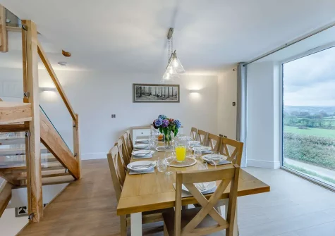 The dining area at The Roundhouse Mill, Brayford