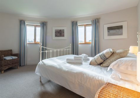Bedroom #1 at The Roundhouse, Roserrow, Polzeath