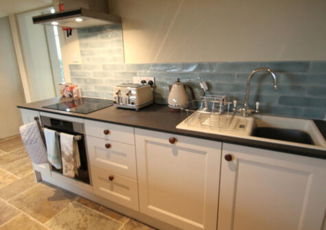 The kitchen at The Roundhouse, West Anstey