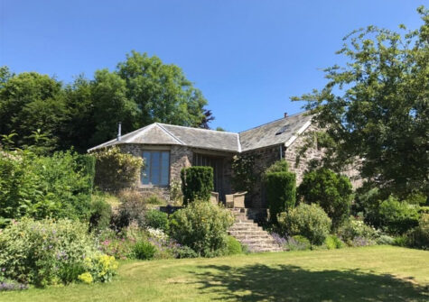 The garden at The Roundhouse, West Anstey
