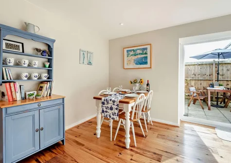 The dining area at The Salt House, Appledore