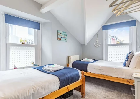 Bedroom #3 at The Sea Dog Retreat, Brixham